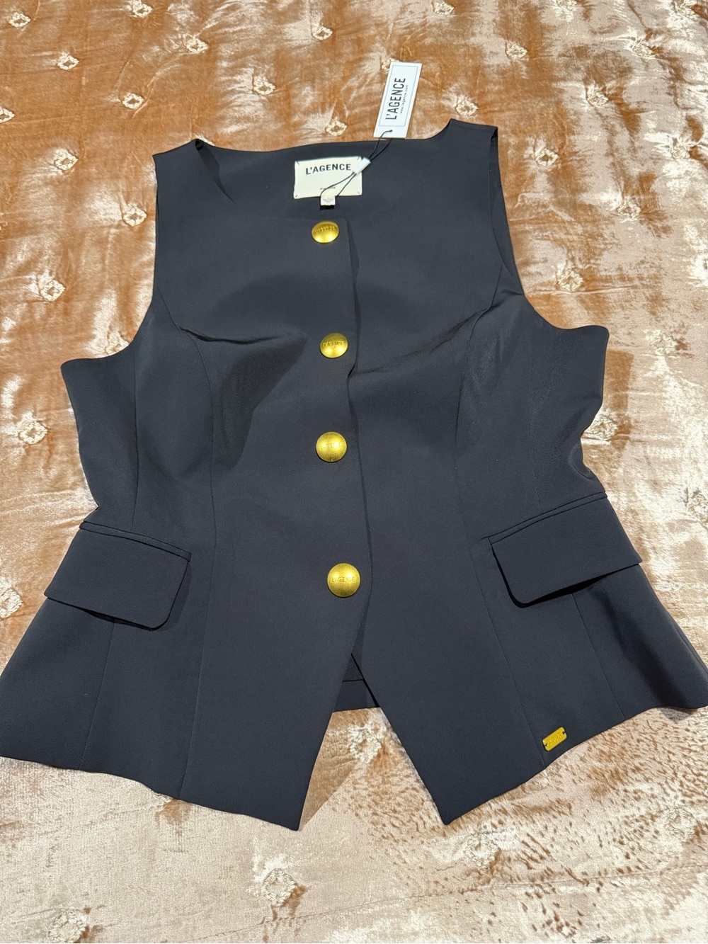 L'AGENCE Tessa Racer Neck Vest - Picture 6 of 8